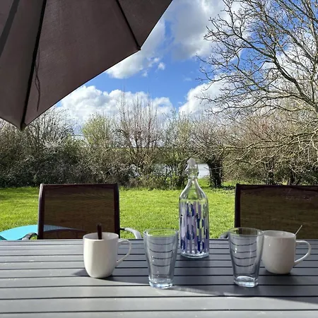Au Bord De L'etang Avec Cheminee Et Wifi, Peche No-kill - Fr-1-489-71 Ferienhaus